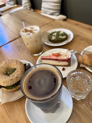 breakfast  at Cafe Neundrei in Berlin