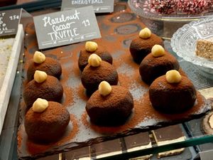 'hazelnut cacao' at Cafe Neundrei in Berlin