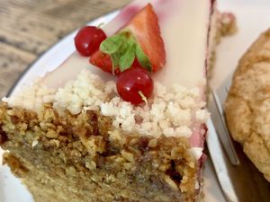 close-up at Cafe Neundrei in Berlin