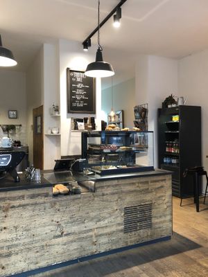 Lovely interior  at Cafe Neundrei in Berlin