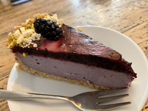 'cheese' cake nom nom at Cafe Neundrei in Berlin