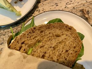 bread at Cafe Neundrei in Berlin