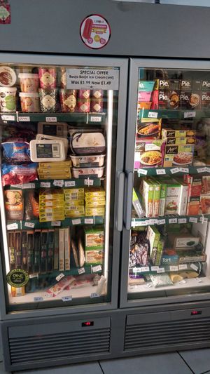 ice cream and frozen foods at Wild Thyme Wholefoods in Portsmouth