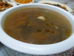 soup at Jing Xin Vegetarian Cuisine in Malacca