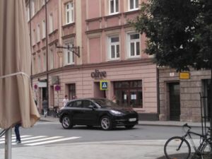 outside at Olive in Innsbruck