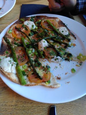 Flammkuchen at Olive in Innsbruck
