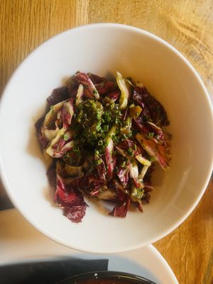 Raddichio salad  at Olive in Innsbruck