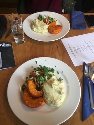 Lunch menu at Olive in Innsbruck