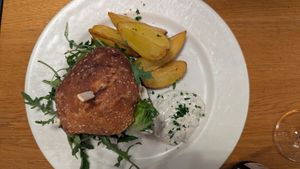 Portobelloburger at Olive in Innsbruck