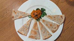 Quesadilla at Olive in Innsbruck