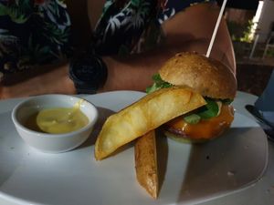 Hamburguesa beyond at Baobab in Zaragoza