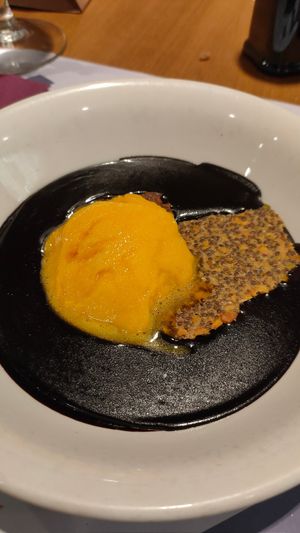 Sopa de chocolate (Menú) at Baobab in Zaragoza