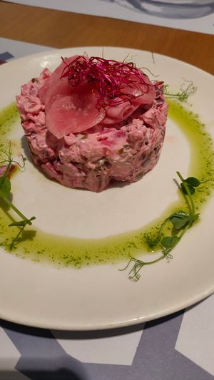 Ensaladilla rusa (Menú) at Baobab in Zaragoza
