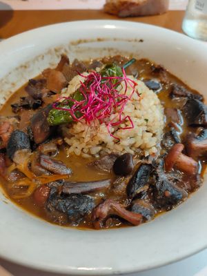 Guiso de setas (Menú) at Baobab in Zaragoza