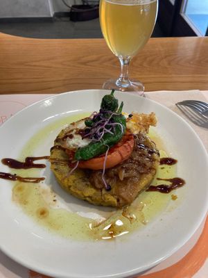 Polenta at Baobab in Zaragoza