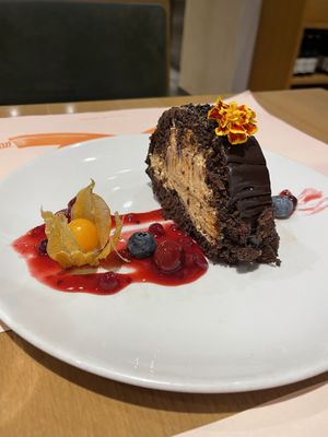 Bracito de Chocolate con Turrón   at Baobab in Zaragoza