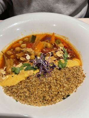 Tajin vegetal  at Baobab in Zaragoza