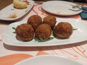 Croquetas at Baobab in Zaragoza