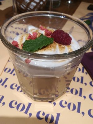 Vegan Lemon Pie at Baobab in Zaragoza