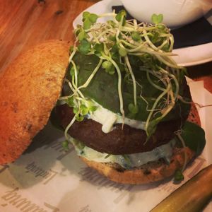 Burger at Ludwig Burger & Beer in Innsbruck