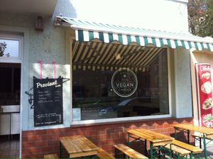 outside at Eiskontor Berlin in Berlin