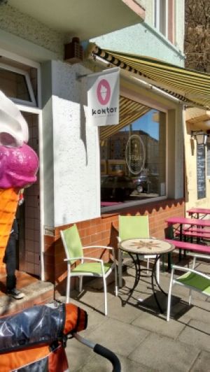 seating at Eiskontor Berlin in Berlin