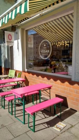 three tables at Eiskontor Berlin in Berlin