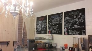 Menu at Eiskontor Berlin in Berlin