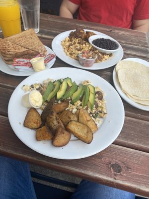Mexicana comes with tortillas   at Maywood Pancake House in Maywood