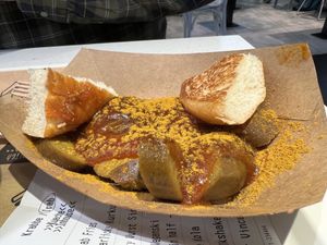 curry vvurst  at VINCENT - Europa Passage in Hamburg