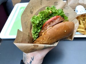 burger at VINCENT - Europa Passage in Hamburg