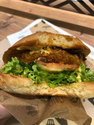 Nice Vegan Burger!! at VINCENT - Europa Passage in Hamburg