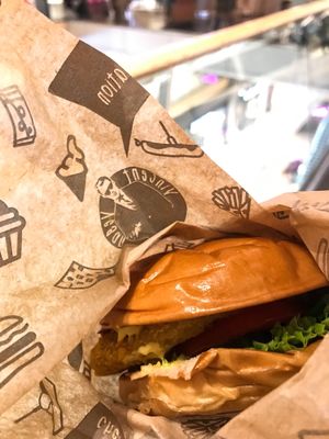 Veganizer = best burger in town! at VINCENT - Europa Passage in Hamburg