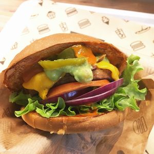 burger at VINCENT - Europa Passage in Hamburg