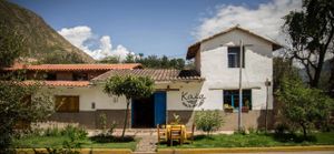 Beautiful Street in Urubamba at Ama Restaurant in Urubamba