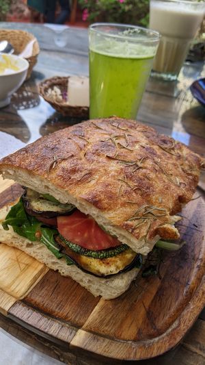 The lady at Ama Restaurant in Urubamba
