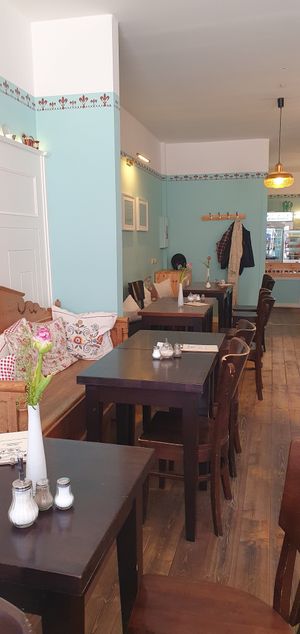  at Cafe Gluecklich in Wismar