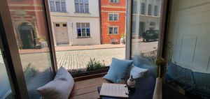  at Cafe Gluecklich in Wismar