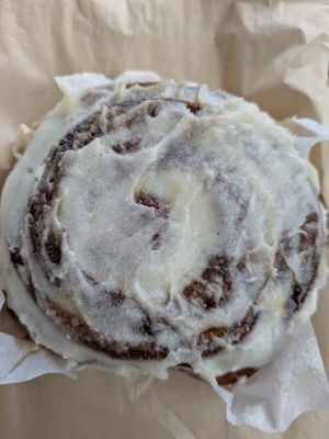 Soul sweet vegan cinnamon roll at Olympia Food Co-op - Westside in Olympia