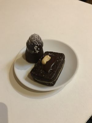 Vegan desserts @ Loving Hut, Sofia at Loving Hut in Sofia