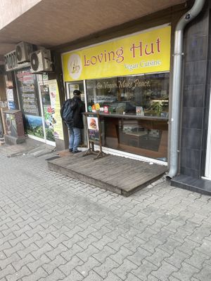   at Loving Hut in Sofia