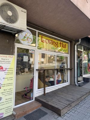   at Loving Hut in Sofia