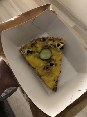 Pizza  at Loving Hut in Sofia