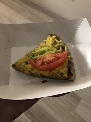 Pizza  at Loving Hut in Sofia