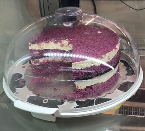 Cake  at Loving Hut in Sofia