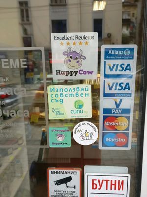 Aaand Bully's special priiiize at Loving Hut in Sofia