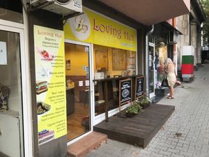 Again  at Loving Hut in Sofia