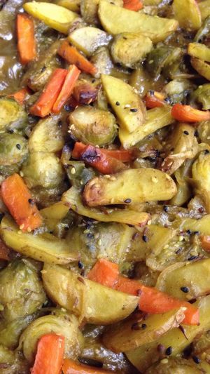 From daily lunch menu. at Loving Hut in Sofia