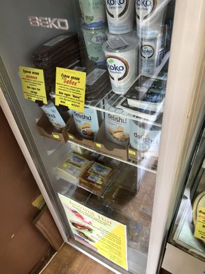 Groceries  at Loving Hut in Sofia