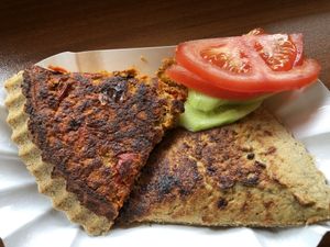 Josh and more at Loving Hut in Sofia